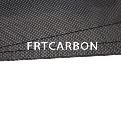 500 mm x 500 mm Matte Plain 3K Carbon Fiber Plate Panel Sheet per Quad Frame