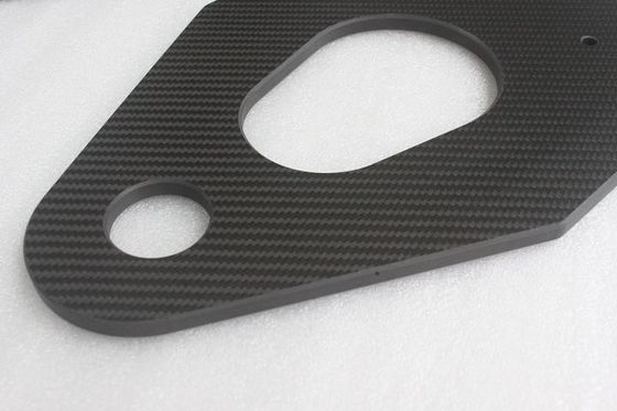 Servizio CNC in fibra di carbonio Piastre in fibra di carbonio Parti di lavorazione CNC per cornici/FPV