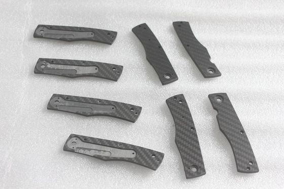 Servizio CNC in fibra di carbonio Piastre in fibra di carbonio Parti di lavorazione CNC per cornici/FPV