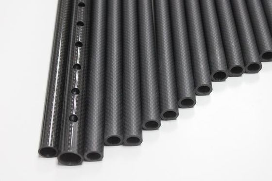 Piccolo OD Rotondo Tubo in Fibra di Carbonio Composito 9mm 10mm 11mm 12mm 14mm 15mm 16mm