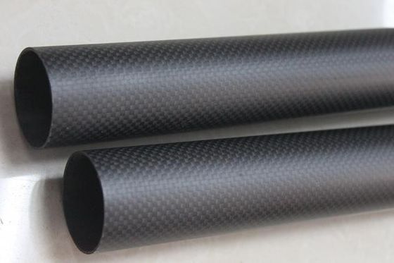 Grandi tubi di fibra di carbonio OD rotondi personalizzati 50 mm 40 mm 3,5 &quot;