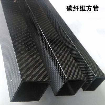 10 mm tubo quadrato in fibra di carbonio 20 mm stampaggio a caldo