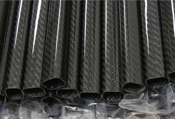 10 mm tubo quadrato in fibra di carbonio 20 mm stampaggio a caldo